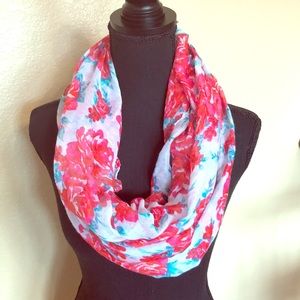 Floral Infinity Scarf